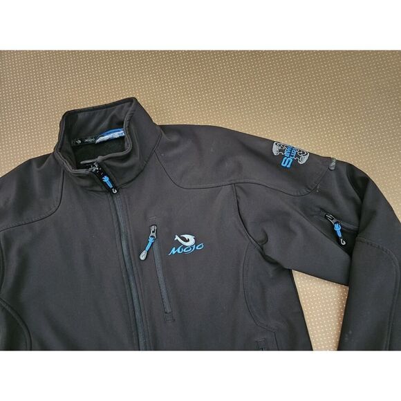 Mojo Sportswear Jacket Full Zip Softshell Size Medium - Picture 8 of 16